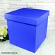 Подарочная коробка двосторонний картон "Синяя" (15х15х15) 6081 фото 1