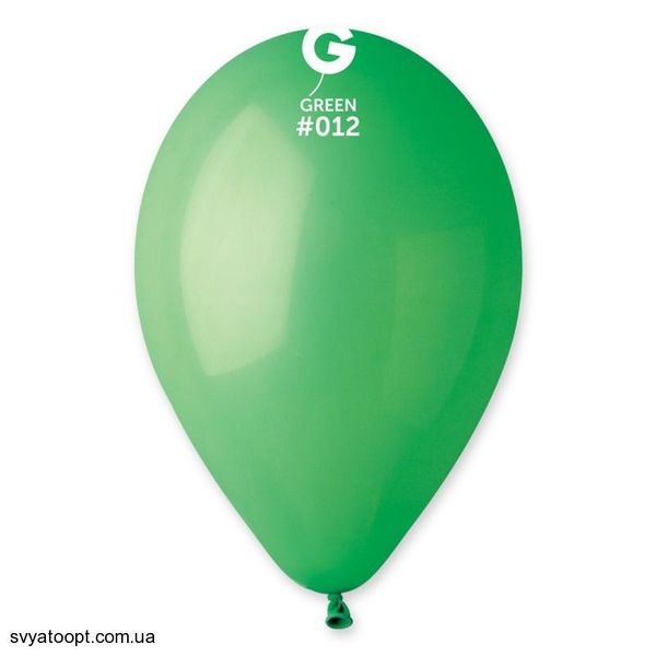 Кулі Gemar 12" G110/12 (Зелений) (100 шт) 1102-0310 фото