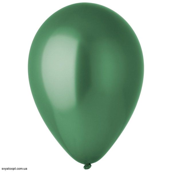Повітряні кульки Everts 12" - 30см металік темно-зелений 1102-1654 фото