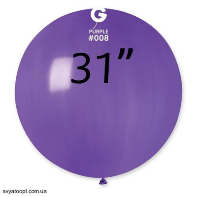 Шар-сюрприз Gemar 31" G220/08 (Фиолетовый) (1 шт) 1102-0400 фото