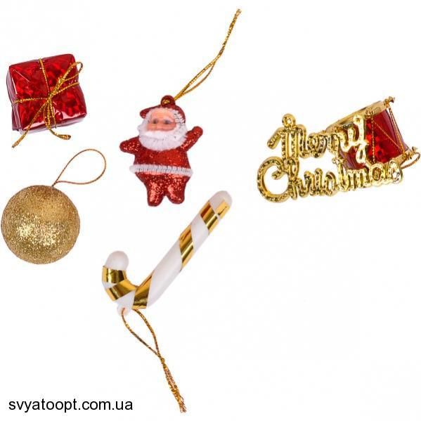Набор игрушек Merry Chrismas (маленький) 6 шт/уп (98269) 4428 фото