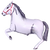 Фольгированная фигура большая Лошадь белая Flexmetal (в Инд. уп.) 3285 фото
