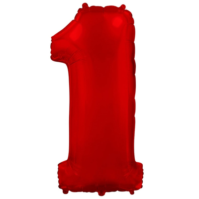 Фольга червона цифра 1 (Flexmetal) (в Інд.уп) 3207-3002 фото