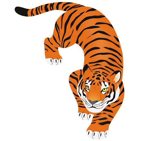 Фольга Flexmetal фигура большая Дикий тигр (в Инд. уп.) 3207-3317 фото